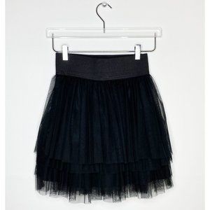 Black Tulle Skirt